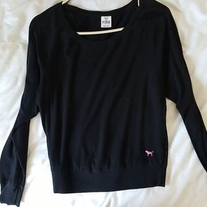 Long sleeve pink shirt XS